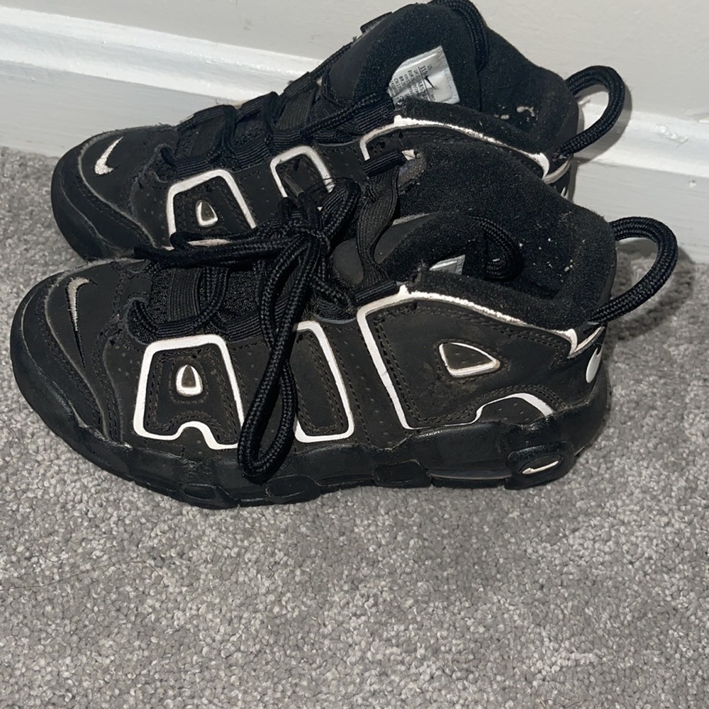 Nike Air sneakers size 11.5c black and white